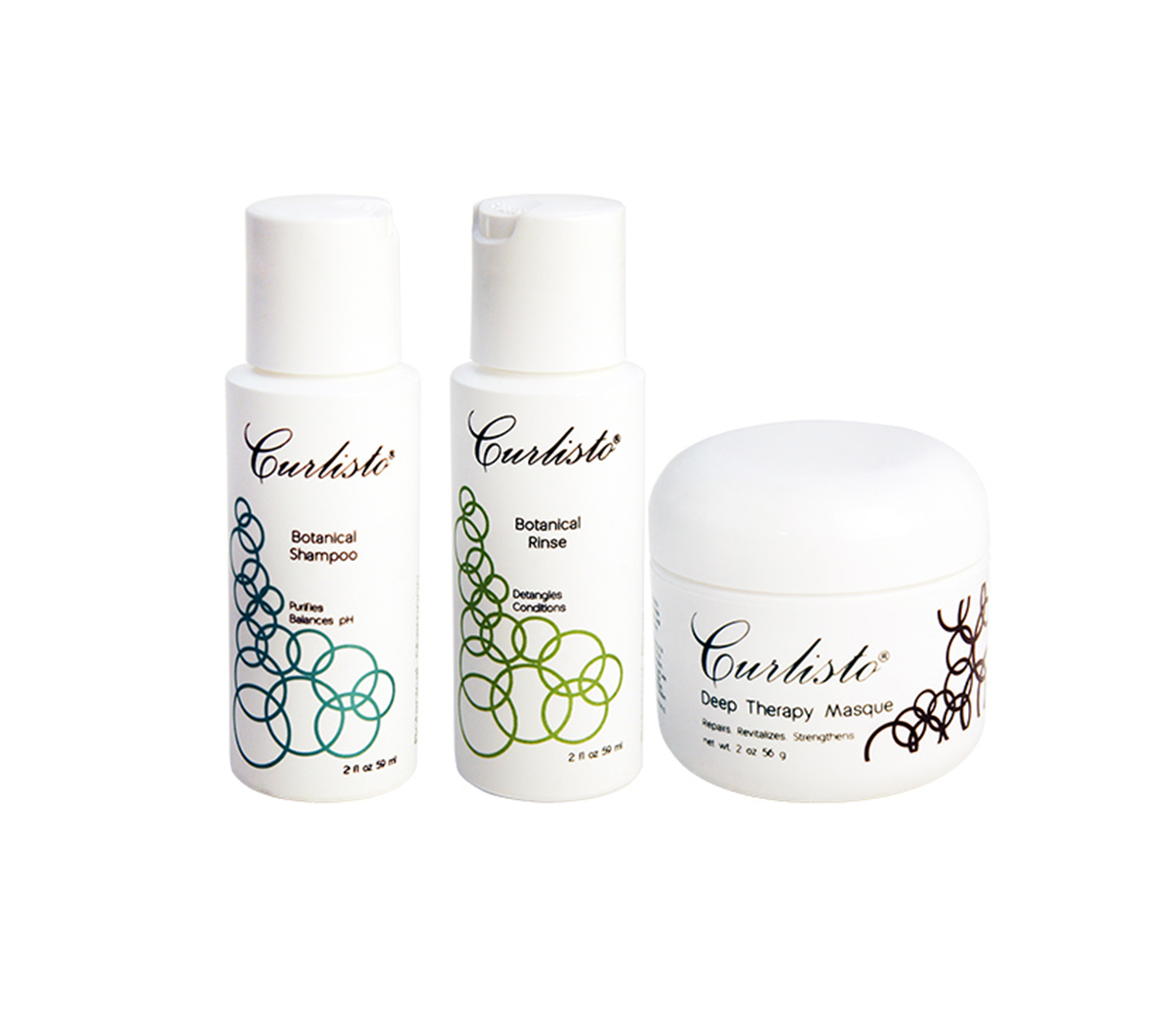 Curlisto Botanical Curls Daily Care Kit